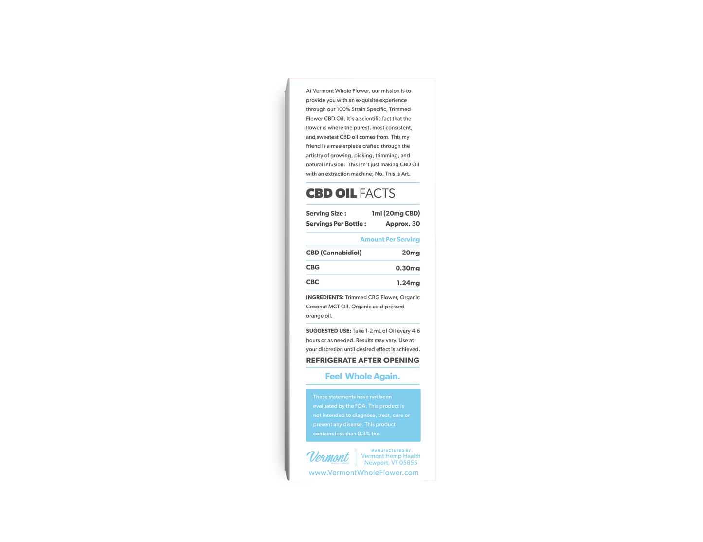 Sleep: Whole Flower CBD Oil